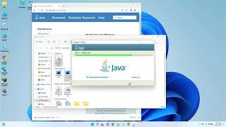 Installing Java Runtime Environment in Windows 11