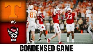 Tennessee vs. NC State Condensed Game | 2024 ACC Football