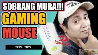 REDRAGON COBRA WHITE | Budget Gaming Mouse 2021 | TAGALOG TECH TIPS