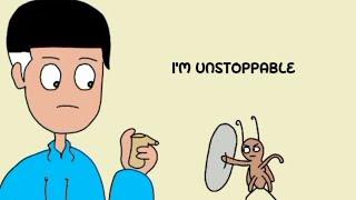 animated cockroach singing I'm unstoppable song by sandaru sathsara।Sia।#funnysong