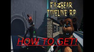 How to get "MOLTEN FREDDY" Badge In Fazbear Timeline RP!