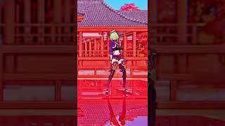 【Genshin Impact MMD / 4k 60p】 Kuki Shinobu SUGAR FREE shorts