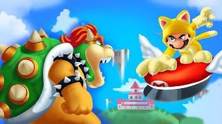 Cat Mario & Luigi: RESCUE PRINCESS PEACH From Bowser Boss - Sheriff Mario Cartoon Animations