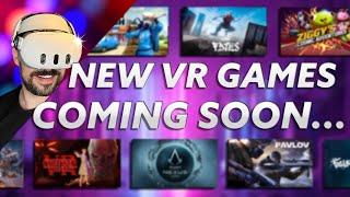 NEW VR Games Coming Soon! | PSVR 2, Quest 2 & Quest 3 November 2023