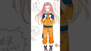 Team 7 edit  Naruto as sasuke as sakura as Naruto  #naruto #sasuke #sakura #team7