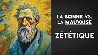 La BONNE vs. la MAUVAISE zététique (ft. la querelle des universaux)