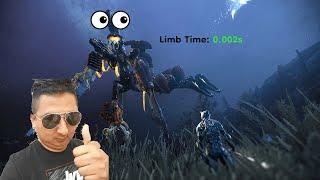 Warframe Eidolon Hunt 0.002 limb time