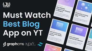 Build and Deploy THE BEST Modern Blog App with React | GraphQL, NextJS, Tailwind CSS