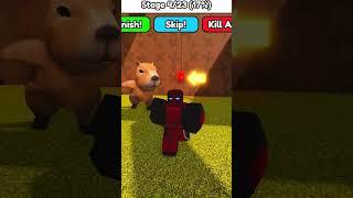 DEADPOOL BYE BYE escape CAPYBARA'S PRISON RUN #roblox #shorts