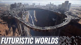 Stunning Futuristic Worlds in 4K | AI-Generated Epic Sci-Fi Visions