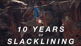 10 Years of Slackline Progression | Justin Wagers