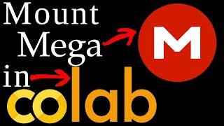 Mount Mega in Google Colab | Mount Mega in Colab using rclone | Mount Mega in Google Colaboratory