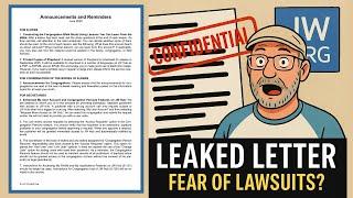 JW.org Preparing for Lawsuits? New Elders Book & Policy Changes