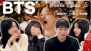 크리스마스 즐기기! BTS - 'Santa Claus Is Comin' To Town' - The Disney Holiday Singalong Reaction | FITPICK