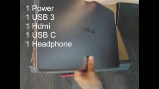 asus gold vivobook S S510UA unboxing