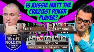 Antonio Esfandiari and Aussie Matt, Who Played it Best?!