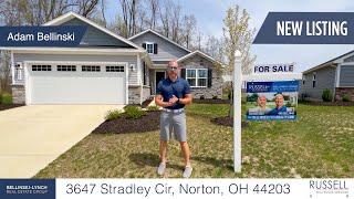 Home Walkthrough Tour of 3647 Stradley Cir, Norton, Ohio