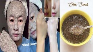 Chia seed mask, the miracle mask in whitening the skin and eliminating wrinkles