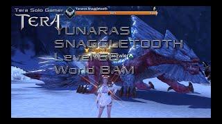 Yunaras Snaggletooth - Level 68 World BAM - Tera Console - WBAM XBox Play Station PS4 PS5