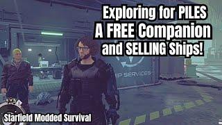 Unlimited FREE Companions with XENO MASTER mod! Selling Ships for Profit! #starfield #starfieldmods