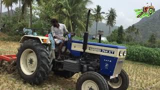 Swaraj 744 XT 50 Hp Tractor Demo | Swaraj Tractor Demo With 5 Tyne Cultivator | Tractor Demo | AAT