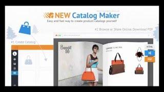 New Product Catalog Maker @ Catalog Machine - a simple solution for non-designers