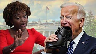 Karine Jean-Pierre SNAPS on Springfield Ohio Haitians Story | Joe Biden Proclaims BLACK JOBS