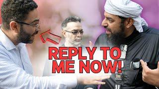 HEATED DEBATE WITH QADIANI AT SPEAKERS CORNER!