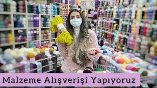 MALZEME ALIŞVERİŞİ YAPIYORUM | İPLER KUMAŞLAR VS. GÜNCEL FİYATLAR | VLOG 2