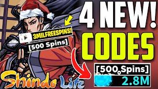 ️ACCEPTED CODES️SHINDO LIFE ROBLOX CODES 2025- CODIGOS DE SHINDO