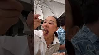 Eating a $150 seafood tower