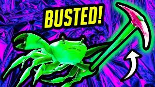 THE MOST BUSTED MELEE BUILD OF ALL TIME in Crab Champions!