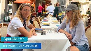 THE BEST & WORST TIMES IN CAPRI FROM A TABLE IN AMALFI