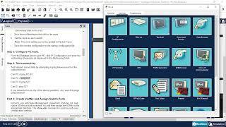 3.4.6 packet tracer - configure vlans and trunking cisco