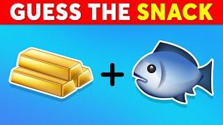 Guess The SNACK & JUNK FOOD By Emoji  Mouse Quiz