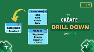 How to Create Drill Down in Excel