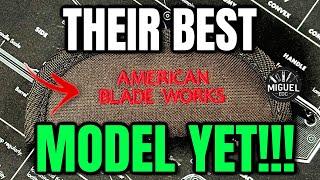 They Improved This Knife AGAIN!? American Blade Works ABW Model 1 - Unboxing And Overview