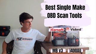 iCarsoft MBv3 vs Vident i400AU (ilink400) - Best Single Make OBD Scan Tools Buying Guide 2022