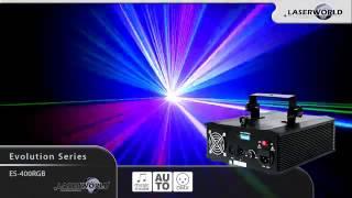 ES 400RGB Laserworld - DMX, Auto, Sound