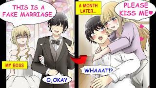 Faked a Marriage with the Lady Who Hates Me, but 1Month Later She Became Obsessed with Me[Manga Dub]