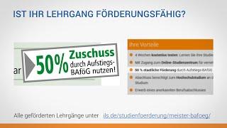 Informationen zum Aufstiegs-BAföG