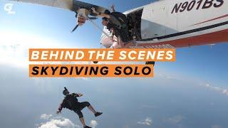 Record Breaking Skydiver Teaches Rookies to Skydive Solo | Behind the Scenes