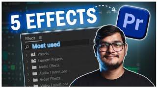 5 Most used Effects In Premiere Pro for Beginners | Lalit Mohan Pandey