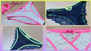  Sewing Tutorials For Sewing Panties: Lace Panties!!️