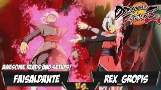 Awesome Reads and and Setups from FaisalDante!  FaisalDante Fights Rex_Gropis![DBFZ PS4]