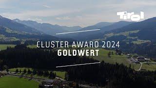 Cluster Award 2024 für GOLDWERT _ events & coaching