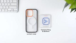 How to Easily Install Customize Color Camera Ring & Buttons for iPhone 15 surtect Phone Case