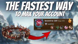 The fastest way to max your account in Dungeon and Heroes!