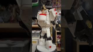 Fisher-Price ImagiNext White Tigerzord in Warrior Mode w/ White Ranger #shorts #powerrangers