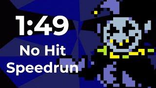 JEVIL - No Hit Speedrun in 1:49 (Pacifist) (PB) | DELTARUNE Chapter 1